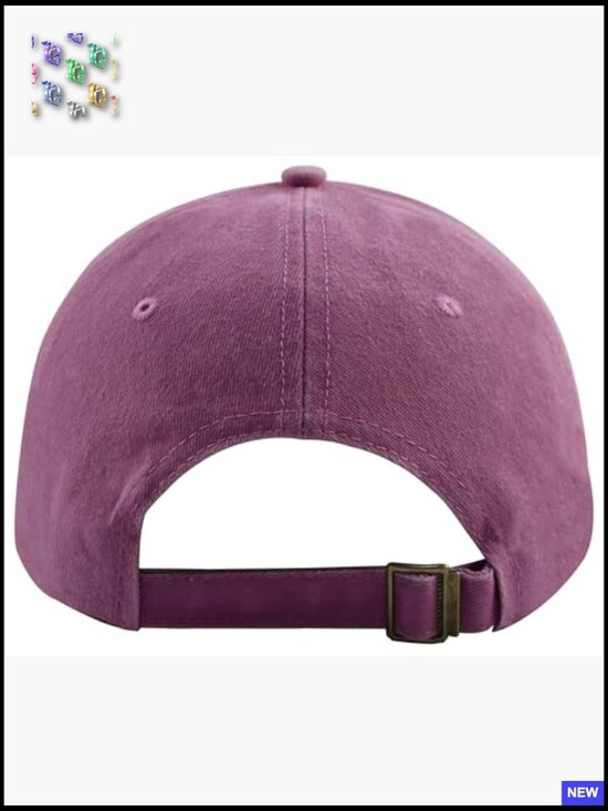 Embroidered Daisy Pickleball Baseball Cap Adjustable Cotton Unisex Sports Hat